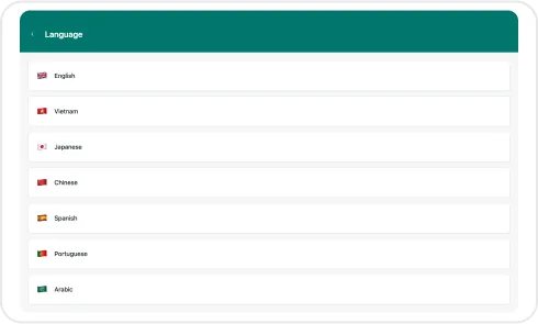 image of multi lingual support