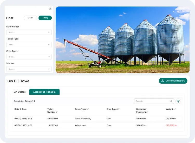 screen of storage management